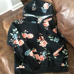 VANS rose hoodie M
